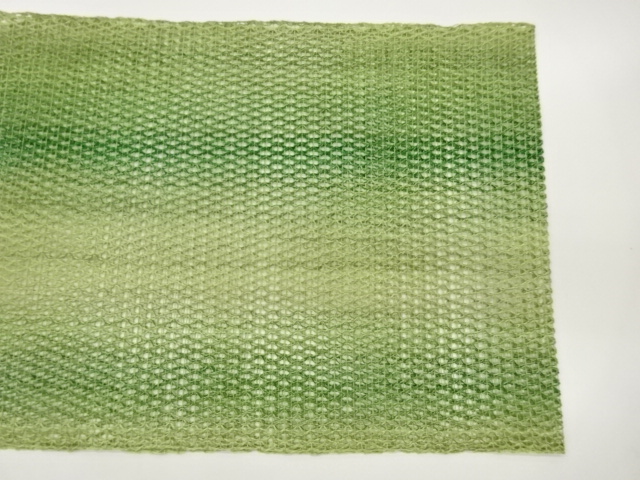  羅抽象模様織出し名古屋帯